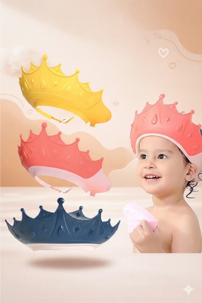 Adjustable Baby Bath Shower Cap
