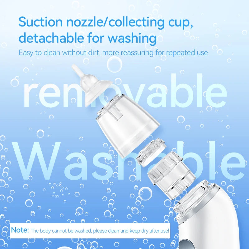 Electric Nasal Aspirator Baby Nasal Aspirator Children and Infants Clean Snot, Booger, Nasal Obstruction, Nasal Suction Machine