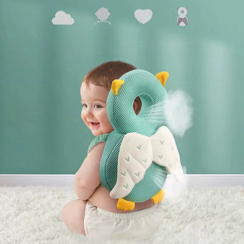 Baby Head Protector Backpack Pillows for Newborn Baby Protection Cartoon Infant Anti-Fall Pillow Toddler Baby Health