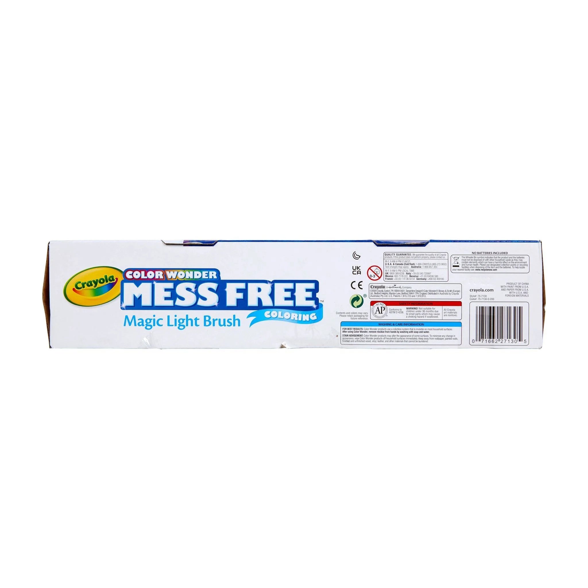 Color Wonder Magic Light Brush, Mess Free Kids Painting Set, Preschool Supplies, Toddler Activities, Educational Toys, Holiday & Christmas Gifts for Ages 3+