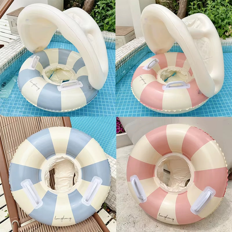 Pool Float Baby Swim Ring Tube Inflatable Swimming Seat Ring for Kid Child Swimming Circle Beach Water Play Equipment