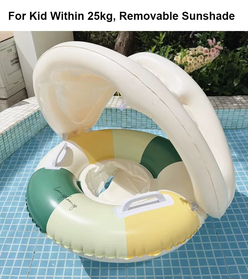 Pool Float Baby Swim Ring Tube Inflatable Swimming Seat Ring for Kid Child Swimming Circle Beach Water Play Equipment