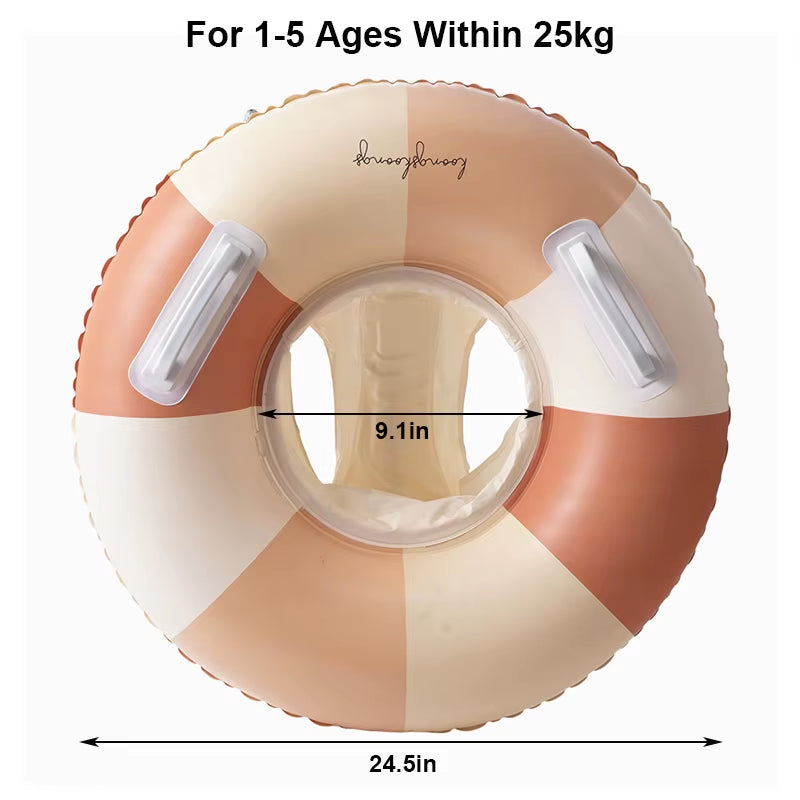 Pool Float Baby Swim Ring Tube Inflatable Swimming Seat Ring for Kid Child Swimming Circle Beach Water Play Equipment