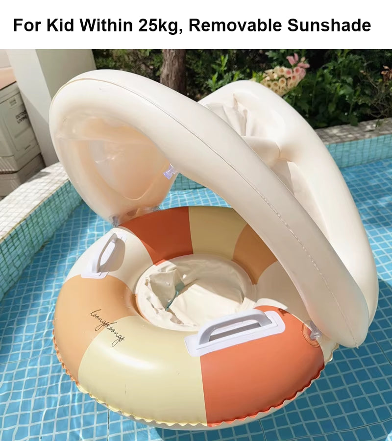 Pool Float Baby Swim Ring Tube Inflatable Swimming Seat Ring for Kid Child Swimming Circle Beach Water Play Equipment