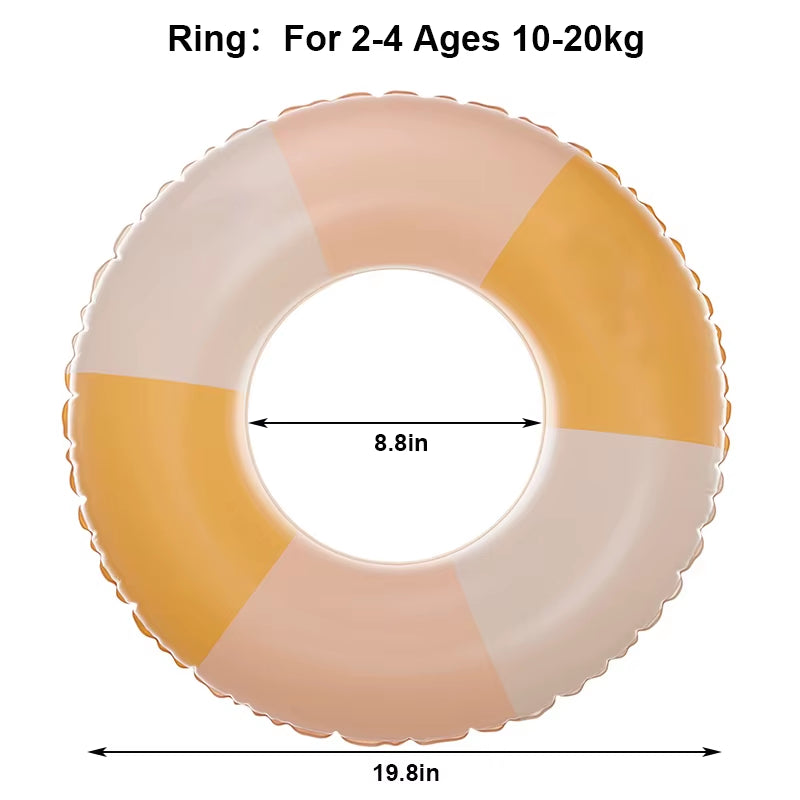 Pool Float Baby Swim Ring Tube Inflatable Swimming Seat Ring for Kid Child Swimming Circle Beach Water Play Equipment
