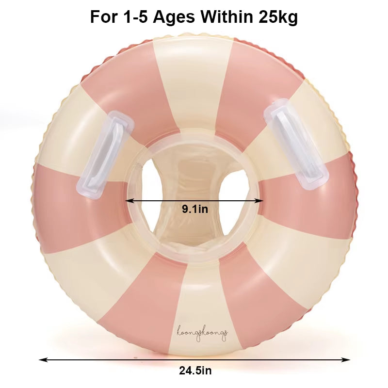 Pool Float Baby Swim Ring Tube Inflatable Swimming Seat Ring for Kid Child Swimming Circle Beach Water Play Equipment