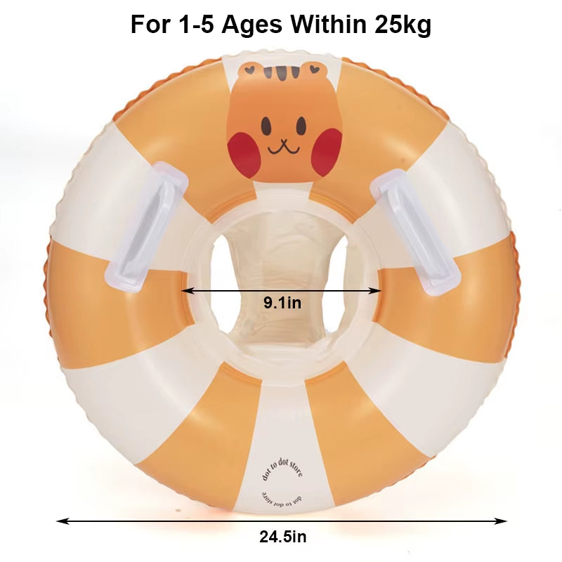 Pool Float Baby Swim Ring Tube Inflatable Swimming Seat Ring for Kid Child Swimming Circle Beach Water Play Equipment